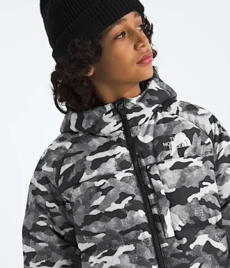 Chlapecká bunda North Down Hooded Jacket – potisk