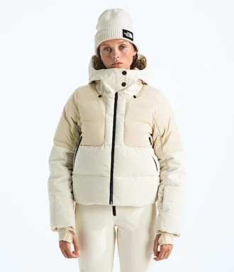 Dámská zkrácená péřová bunda Cold Spell Corduroy