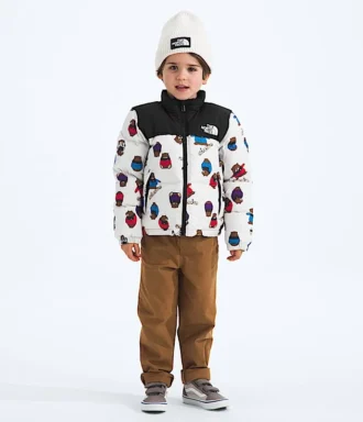 Dětská bunda 1996 Retro Nuptse – potisk