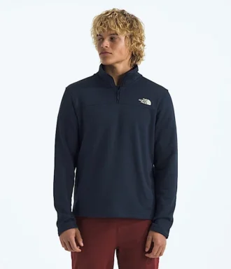 Pánský fleecový svetr Cedar Trail Grid s ½ zipem