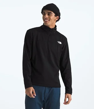 Pánský fleecový svetr Cedar Trail Grid s ½ zipem