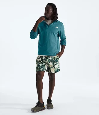 Pánský fleecový svetr Cedar Trail Grid s ½ zipem