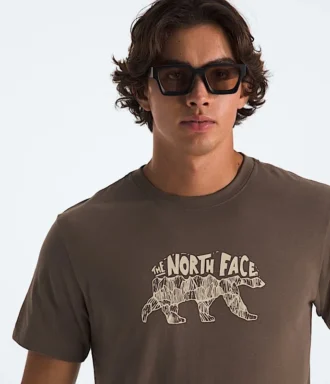 Pánské tričko s krátkým rukávem Evolution TNF™ Bear – grafika Pánské tričko s krátkým rukávem Evolution TNF™ Bear – grafika