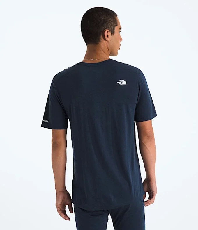 TNF X Smartwool Pánské tričko s krátkým rukávem Merino Blend 150 TNF X Smartwool Pánské tričko s krátkým rukávem Merino Blend 150